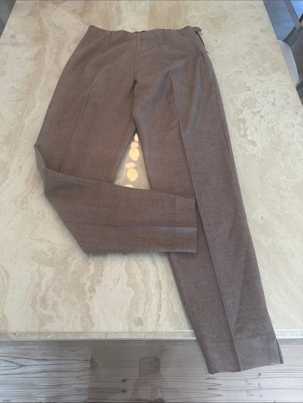 Women’s  Tailored Brown Dress Pants